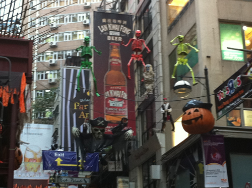 Lan Kwai Fong decoration props and set dressing